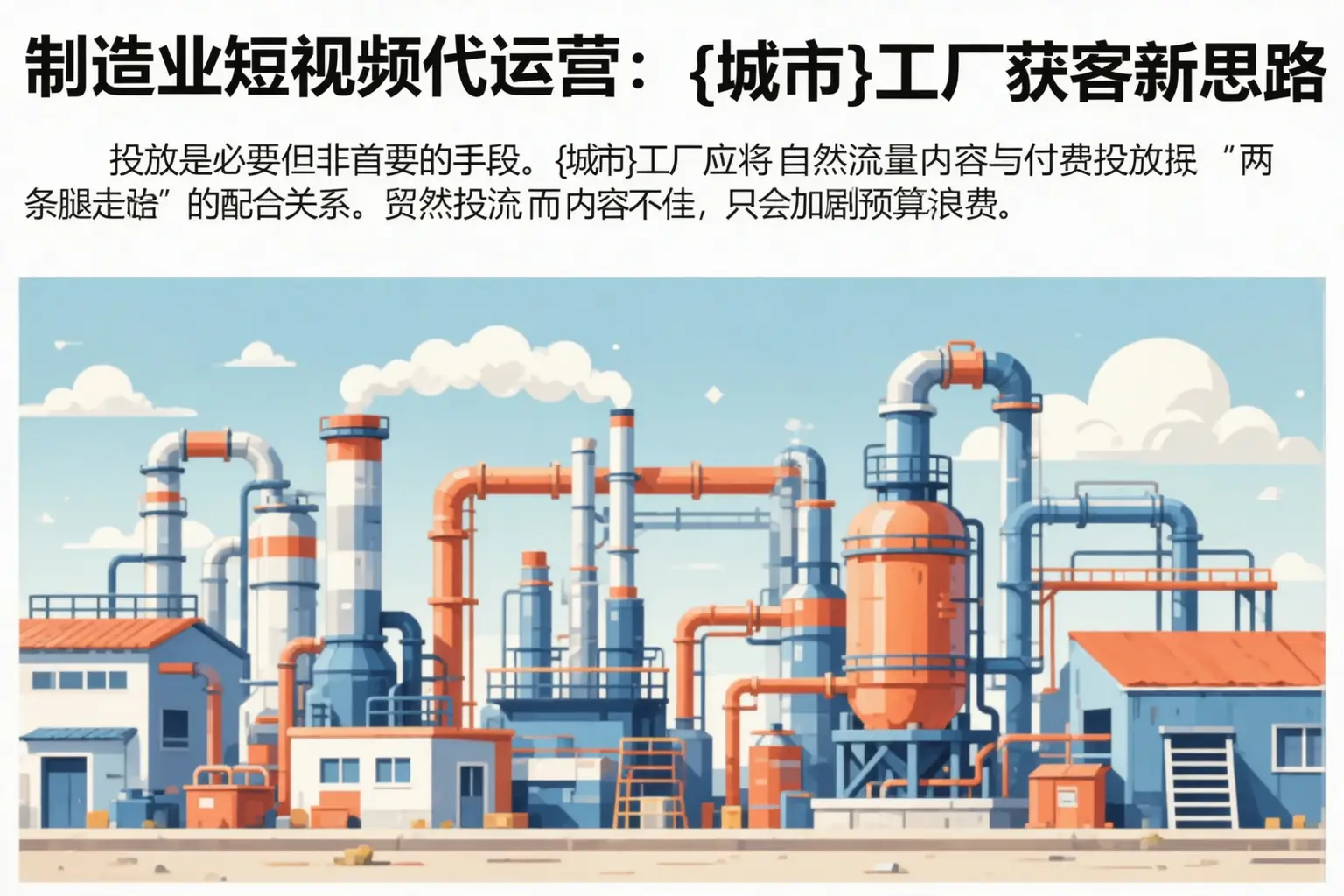 制造业短视频代运营:陈仓工厂获客新思路